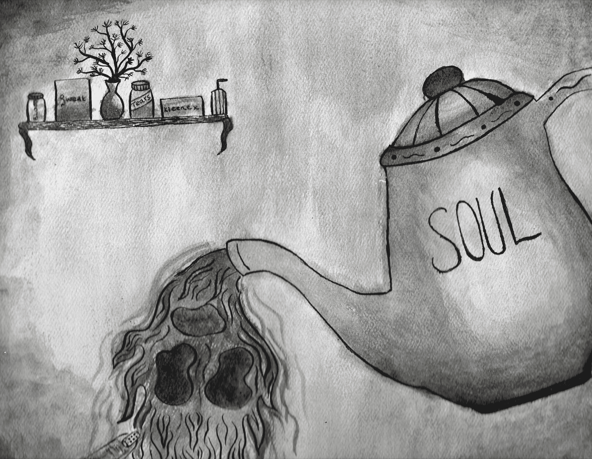 Soul art piece by Eunice Schwaab